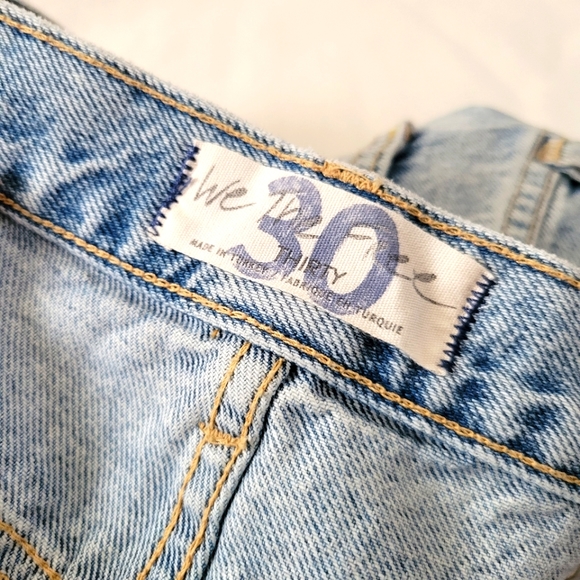 Free People Stone Washed Distressed Jeans size 30 - Picture 11 of 14